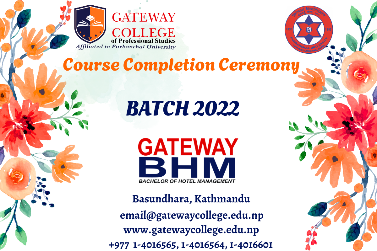 Course Completion Ceremony